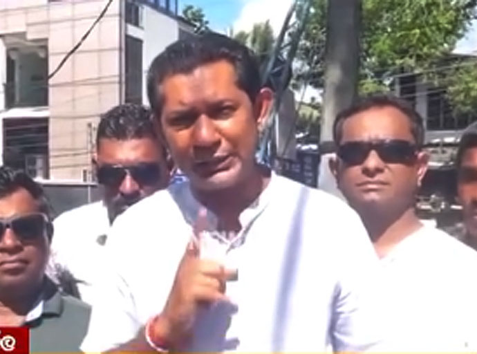 නව ජනතා පෙරමුණ පක්ෂයෙන් තලංගම පොලීසියට පැමිණිල්ලක්