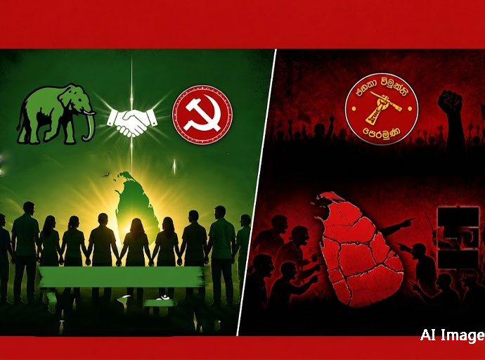 ලංකාවේ: ජාති, ආගම් සහ කුල සාධකයේ ආරම්භය ජවිපෙ - Ideas front වීඩියෝවක්