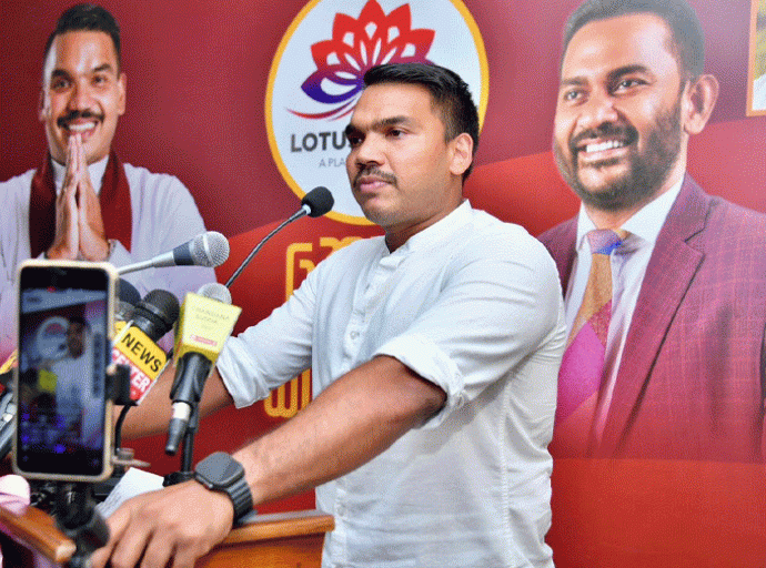මැතිවරණයක් පවත්වනවා ද නැද්ද කියලා කියන්න පක්ෂ ලේකම්වරයකුට අයිතියක් නෑ - නාමල් රාජපක්ෂ
