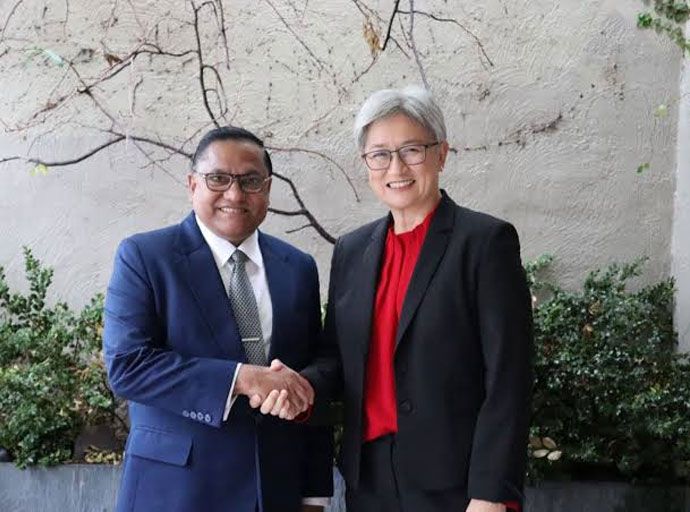 අමාත්‍ය විජිත හේරත් ගේ ඕස්ට්‍රේලියානු නිල සංචාරය