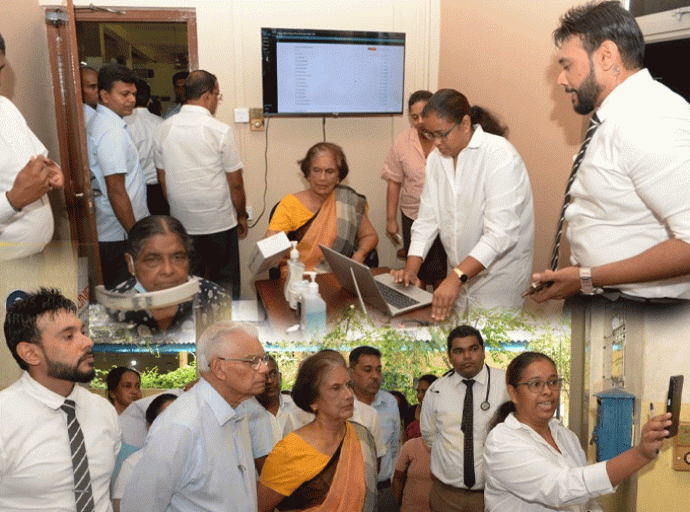 රෝගී පහසුව සඳහා සීදූව විජය කුමාරතුංග රෝහල මුළුමනින් ම ඩිජිටල්කරණය කළා - චන්ද්‍රිකා කුමාරතුංග