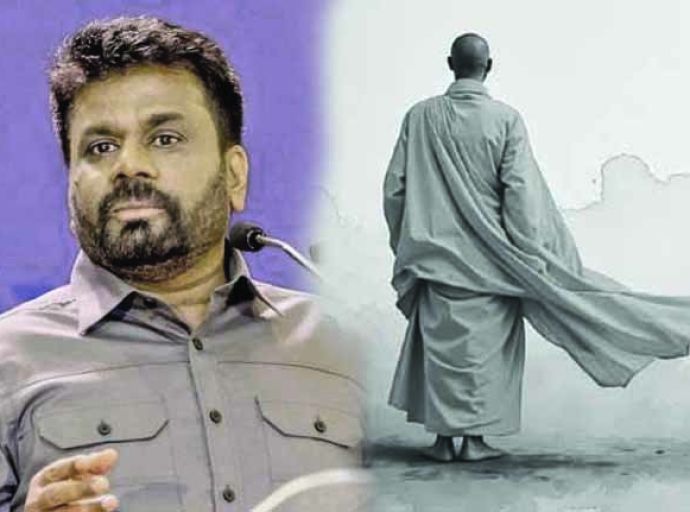 ජනාධිපති දිසානායක, බෞද්ධ භික්ෂූන් සාමාන්‍ය නීතියට ඉහළින් තබමින්, ඔවුන් සඳහා වෙන ම අධිකරණ පිහිටුවීමට ප්‍රතිඥා දෙයි