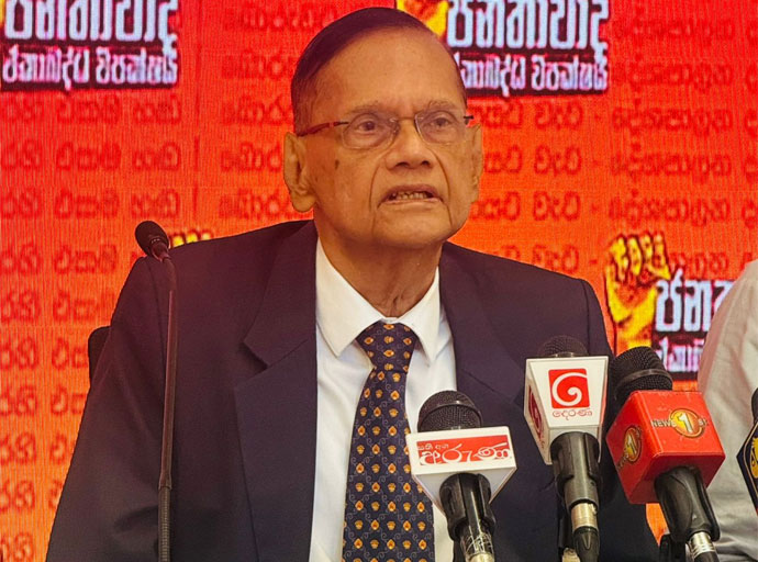 ආණ්ඩුව අඥාදායකත්වයක් කරා ගමන් කරනවා - මහාචාර්ය ජී. එල්. පීරිස්