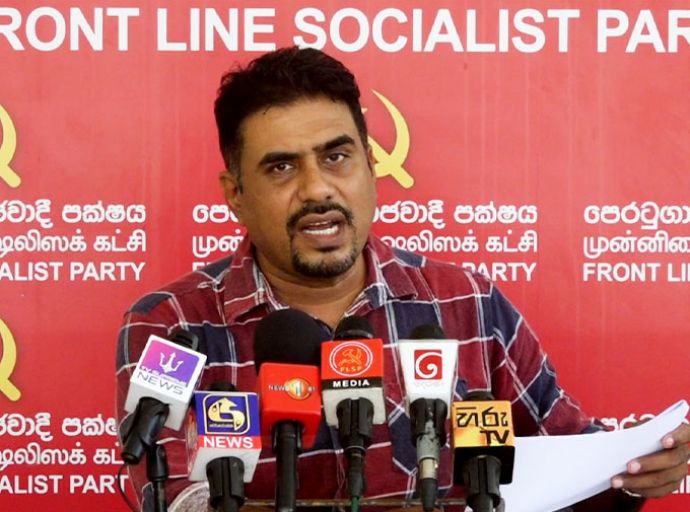 ආණ්ඩුව රතු සන්නාමය පෙන්වා කම්කරුවන් ගේ EPF සහ ETF කොල්ලකන්න හදනවා - දුමින්ද නාගමුව