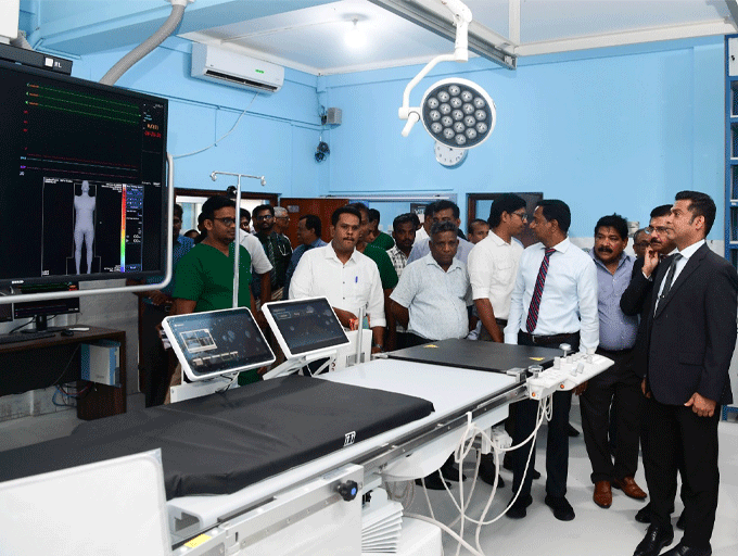 යාපනය ශික්ෂණ රෝහලට රුපියල් මිලියන 300ක අති නවීන කැත් රසායනාගාර ඒකකයක්