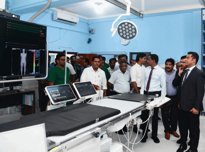 යාපනය ශික්ෂණ රෝහලට රුපියල් මිලියන 300ක අති නවීන කැත් රසායනාගාර ඒකකයක්