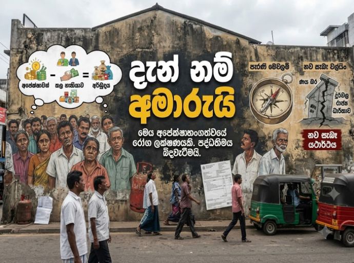 "දැන් නම් අමාරුයි" හුදු සටන් පාඨයක් පමණක් නොවේ