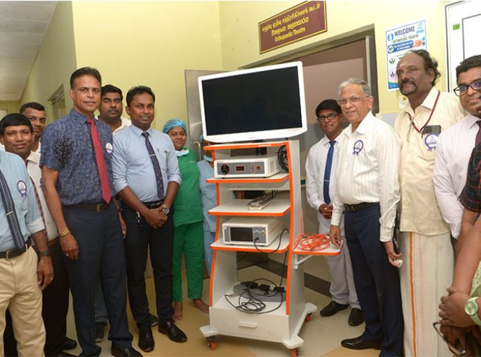 කල්මුණේ උතුර රෝහලට රුපියල් මිලියන 68 ක අතිනවීන ආත්‍රොස්කොපික් (Arthroscopic) යන්ත්‍රයක්