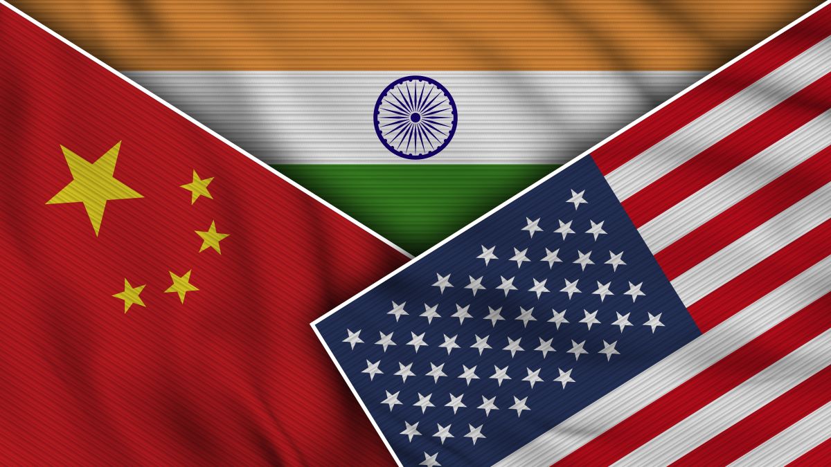 China US India Flags1
