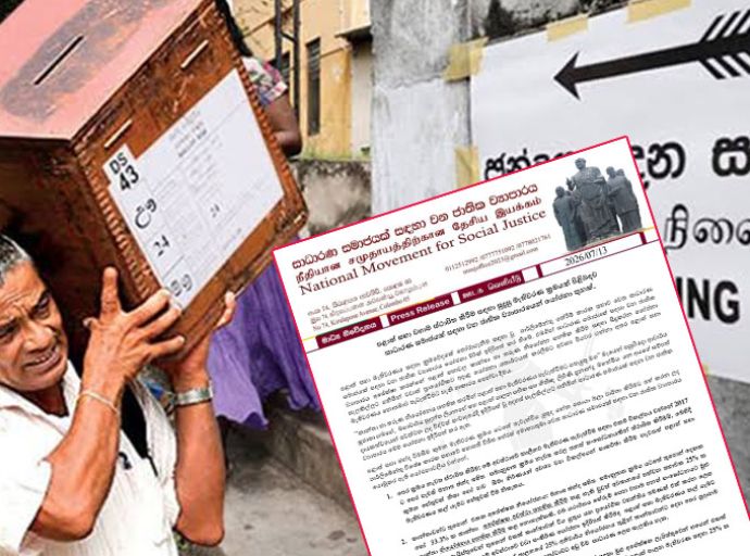 පළාත් සභා වහාම ස්ථාපිත කිරීම සඳහා සුදුසු මැතිවරණ ක්‍රමයක් පිළිබඳව සාධාරණ සමාජයක් සඳහා වන ජාතික ව්‍යාපාරයෙන් යෝජනා තුනක්