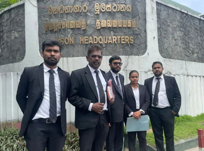 බන්ධනාගාර නිලධාරින් ඇහුම්කන් දෙනවා නම් සිරකරුවන්ට නීති උපදෙස් දෙන්න බැහැ - සිරකරු අයිතිවාසිකම් සුරැකීමේ කමිටුවේ සභාපති නීතිඥ සේනක පෙරේරා