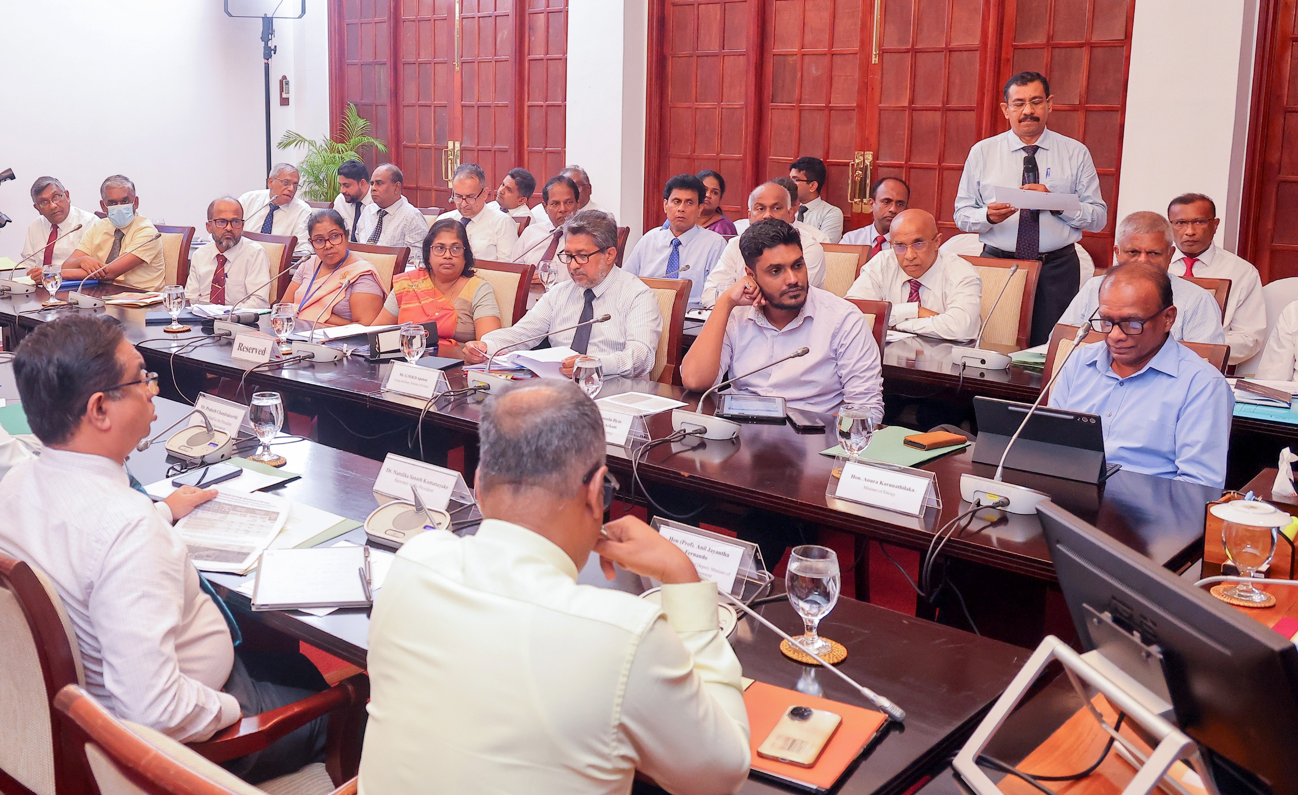 Budget Meeting Ministry of Energy 6