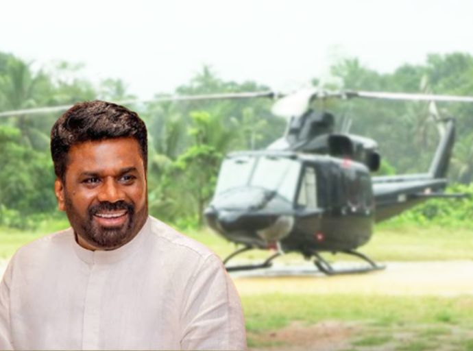 ජනපති ගමන් ගන්නා හෙලිකොප්ටරයේ නියමුවෝ ‘අයිස්’ මත්ද්‍රව්‍ය සමග කොටු වෙති
