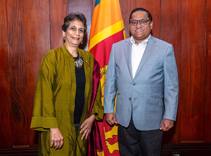 එක්සත් ජාතීන්ගේ සහකාර මහලේකම් සහ ආසියානු සහ පැසිෆික් කලාපීය අධ්‍යක්ෂ විදේශ කටයුතු, විදේශ රැකියා සහ සංචාරක අමාත්‍යවරයා හමුවෙයි