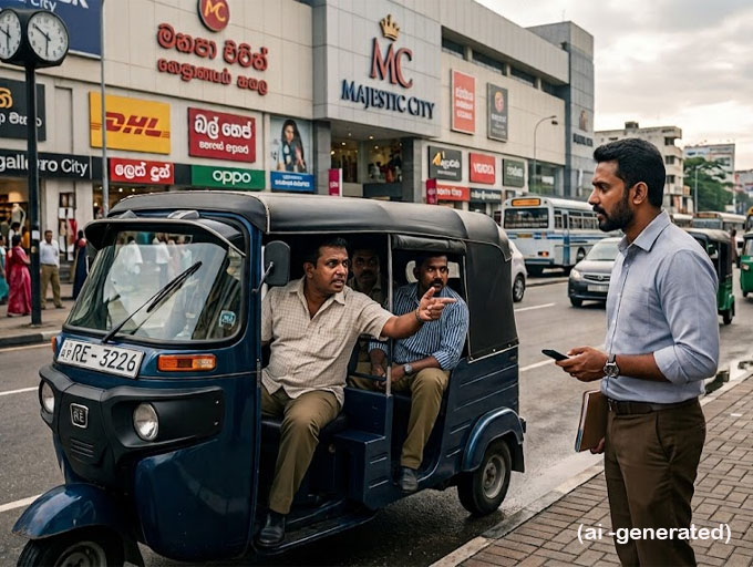 බම්බලපිටිය පොලීසිය, පදිකයින් නවතා පරීක්ෂා කිරීම සහ නගරය භාවිත කිරීමේ අයිතිය
