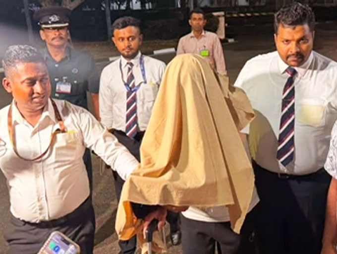 ඩුබායි හිදී අත්අඩංගුවට ගත් ශිරාන් බාසික් නමැති මත්ද්‍රව්‍ය ජාවරම්කරුවා දිවයිනට රැගෙන එයි!