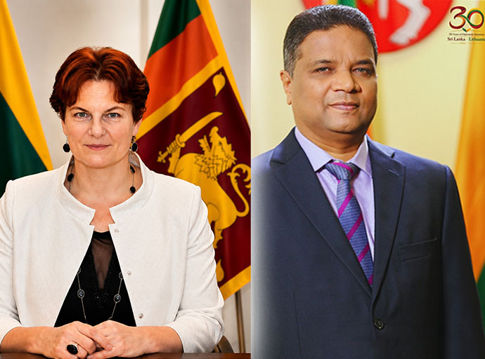 ශ්‍රී ලංකාව සහ ලිතුවේනියාව අතර රාජ්‍යතාන්ත්‍රික සබඳතා ආරම්භ වී වසර 30ක් සපිරෙයි