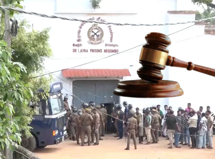 මීගමුව බන්ධනාගාර ගැටුම; සාක්ෂිකරුවන් 13දෙනෙකු අධිකරණයට