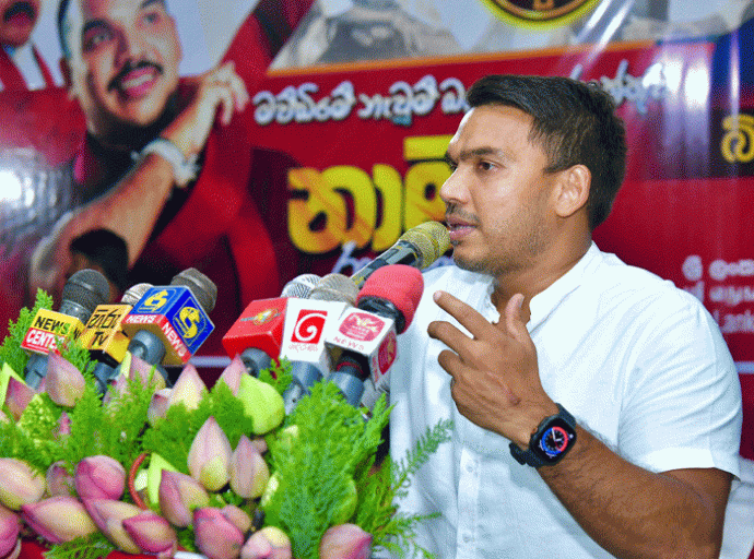 පුළුවන් නම් ජනාධිපති ලේකම්ට විරුද්ධව ක්‍රියාමාර්ගයක් ගන්න -නාමල් ජනාධිපතිවරයාට අභියෝග කරයි