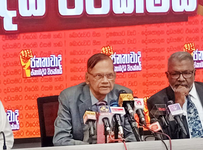 දේශපාලනය කරනවා නම් තමන් ගේ අනන්‍යතාවෙන් කරන්න - මහාචාර්ය ජී. එල්. පීරිස්