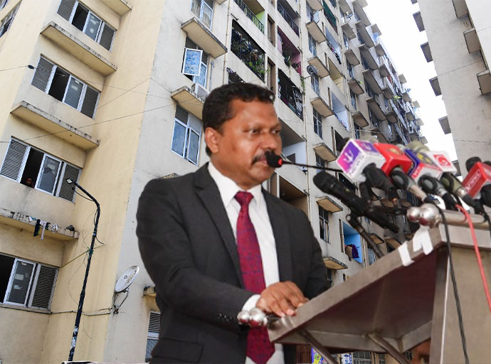 මහල් නිවාස ප්‍රජාව ගේ සුවතාව ඉහළ නැංවීමට නව සෞඛ්‍ය ප්‍රවේශයක්