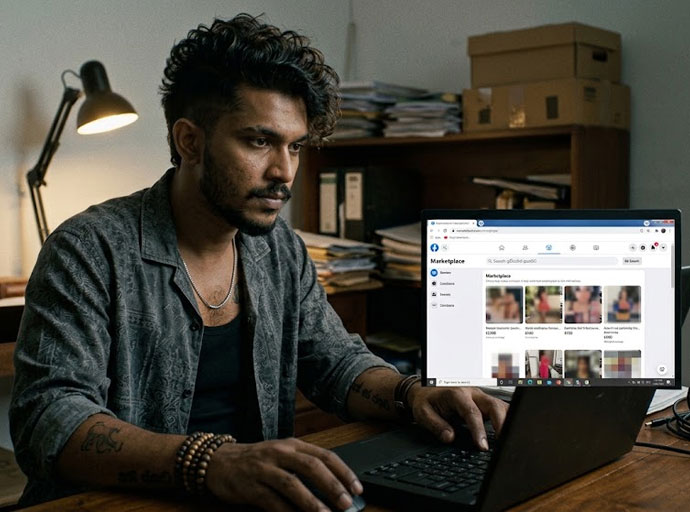 Facebook ගිණුමකින් දරුවන් ගේ සහ කාන්තාවන් ගේ අසභ්‍ය ඡායාරූප විකුණු පුද්ගලයකුට ලක්‍ෂ 10 බැගින් වු ශරීර ඇප දෙකක්
