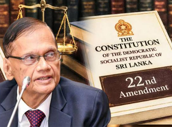 22වන ව්‍යවස්ථා සංශෝධනයෙන් ප්‍රජාතන්ත්‍රවාදී සංස්කෘතිය, මිනිස් අයිතිවාසිකම් තවදුරටත් අනාරක්ෂිතයි - මහාචාර්ය ජී. එල්. පීරිස්