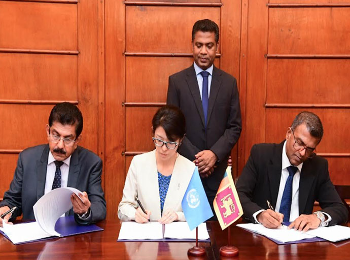 සෞඛ්‍ය හා ජනමාධ්‍ය අමාත්‍යාංශය සහ එක්සත් ජාතීන්ගේ සංවර්ධන වැඩසටහන (UNDP) අතර අවබෝධතා ගිවිසුමක්