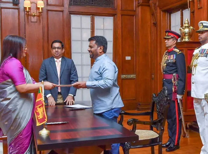 නව අභියාචනාධිකරණ විනිසුරු ලෙස  දිල්කා ලක්මාලි දිවුරුම් දෙයි