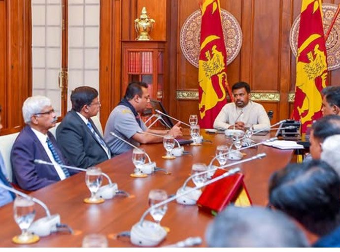 ජනපති සහ ශ්‍රී ලංකා බාලදක්ෂ සංගමයේ නියෝජිතයින් අතර හමුවක්