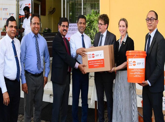 ශ්‍රී ලංකාවේ ආපදා පෙර සූදානම ඉහළ නැංවීමේ අරමුණින් ඇමෙරිකානු ඩොලර් 250,641ක මානූෂීය ආධාර තොගයක්