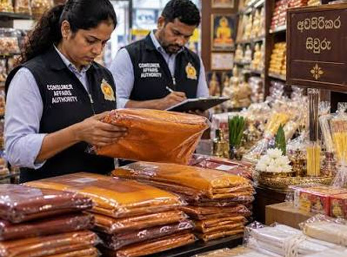 අවශ්‍ය තොරතුරු සඳහන් නොකළ තායි සිවුරු අලෙවියට තැබූ මරදානේ වෙළෙඳ ආයතනයකට රු. 100,000ක දඩයක්