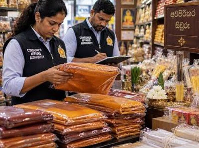 අවශ්‍ය තොරතුරු සඳහන් නොකළ තායි සිවුරු අලෙවියට තැබූ මරදානේ වෙළෙඳ ආයතනයකට රු. 100,000ක දඩයක්