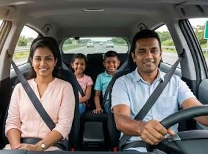 අධිවේගයේ යන්නනම් ආසන පටි පැළඳීම අද මධ්‍යම රාත්‍රියේ සිට අනිවාර්යයි