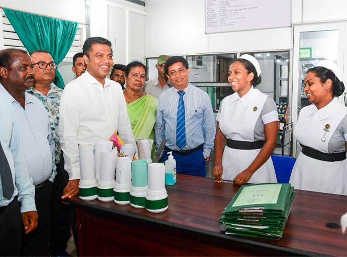 මුලතිව් මහ රෝහලේ සේවා සහ යටිතල පහසුකම් කඩිනමින් ඉහළ නැංවීමට පියවර