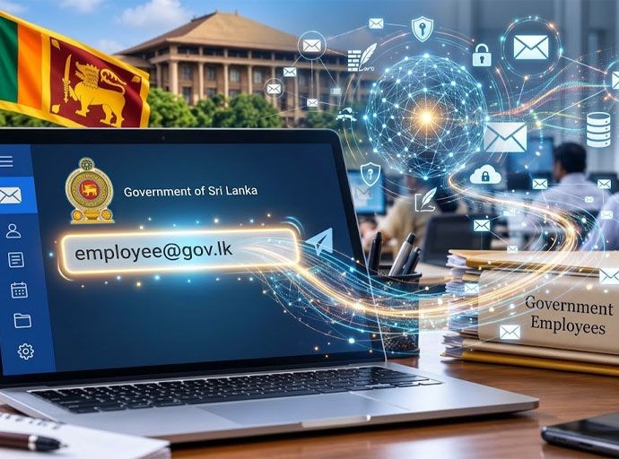 සෑම රාජ්‍ය සේවකයෙක්ටම නිල Email ලිපිනයක්