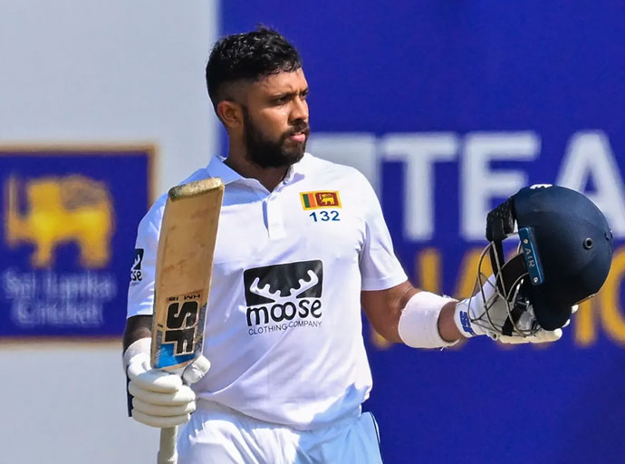 ශ්‍රී ලංකා ටෙස්ට් ක්‍රිකට් නායකත්වය කුසල් මෙන්ඩිස්ට