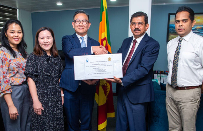 ඇමරිකාවෙන් රු. මිලියන 330ක පිළිකා නාශක ඖෂධ පරිත්‍යාගයක්!