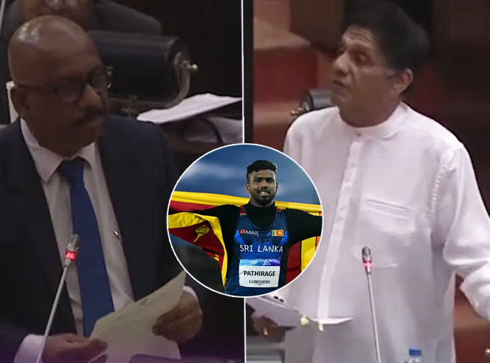 "කෝ රුමේෂ්ට ගෙවනවා කිව්ව කෝටි 5?" සජිත් අසයි - "එහෙම චක්‍රලේඛයක් නෑ" ඇමති සුනිල් කුමාර උත්තර දෙයි