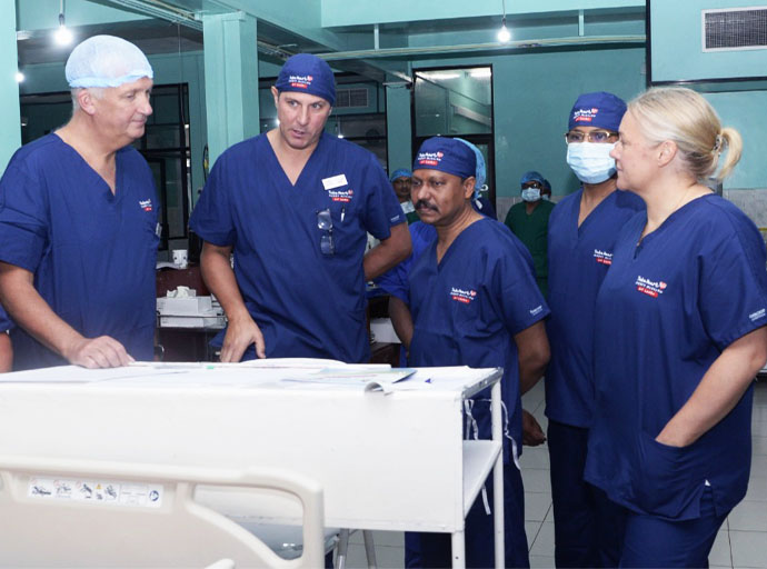 'Take Heart Mercy Mission' වෙතින් කරාපිටියේදී සංකීර්ණ ළමා හෘද සැත්කම් 13ක්