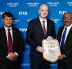 FIFA සභාපතිවරයා ශ්‍රී ලංකා ක්‍රීඩා අමාත්‍යවරයා සහ FFSL සභාපතිවරයා හමුවෙයි