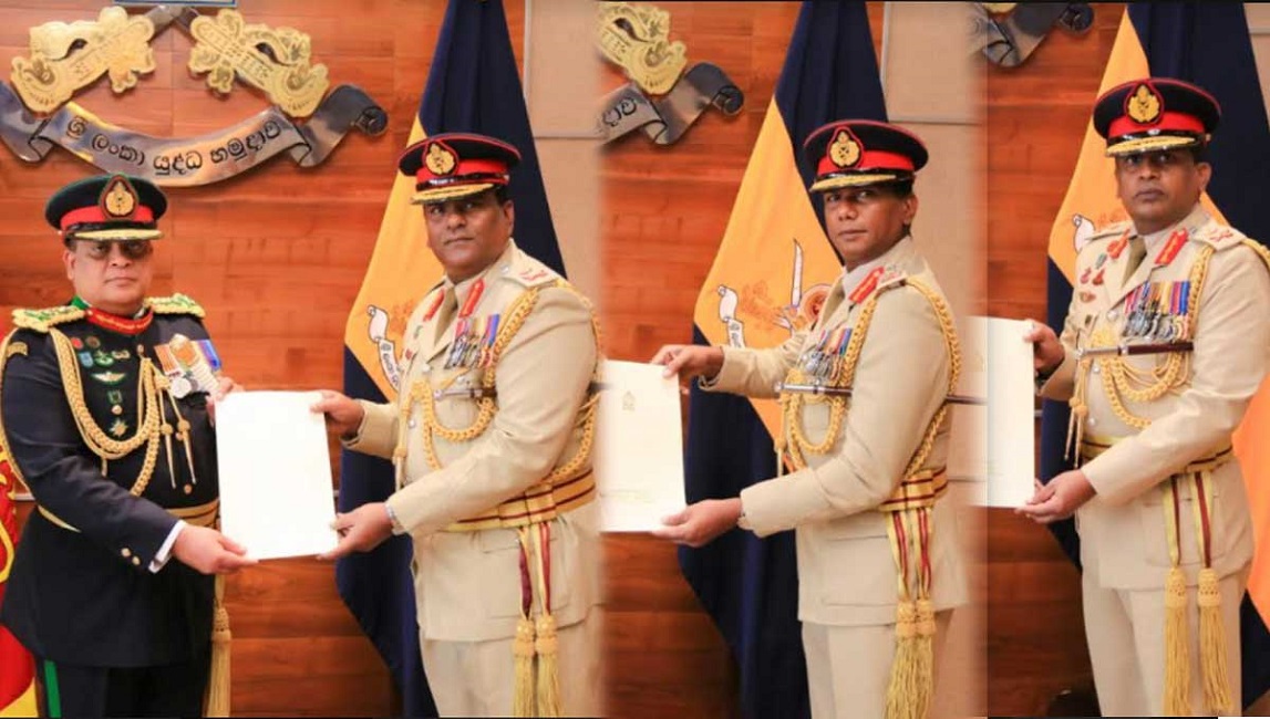  කොරෝනා මඩින්න දිස්ත්‍රික්ක 25ට හමුදා ප්‍රධානීන් 25ක් !