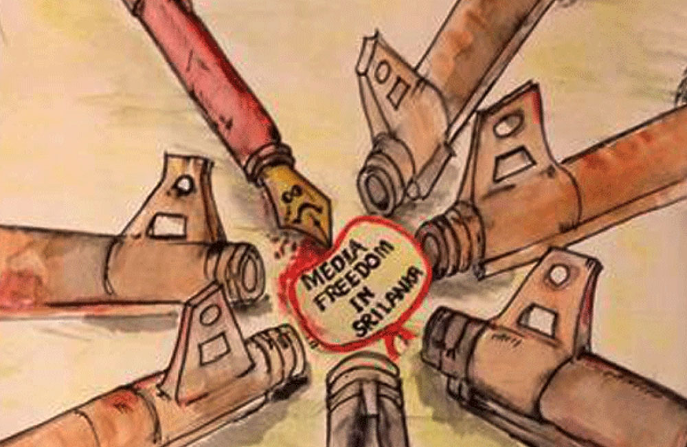 මාධ්‍ය නිදහසින් ලංකාව ඉදිරියට !