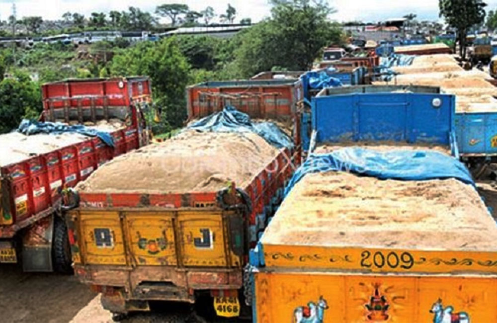 වැලි ප්‍රවාහනය නිරීක්ෂණයට GSP තාක්ෂණය