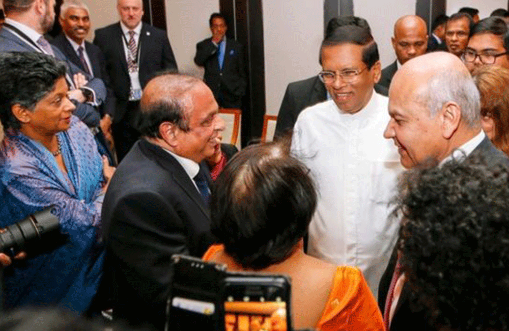 ජනාධිපති ලන්ඩනයේදී සමාජ මාධ්‍ය පතුරු ගසයි