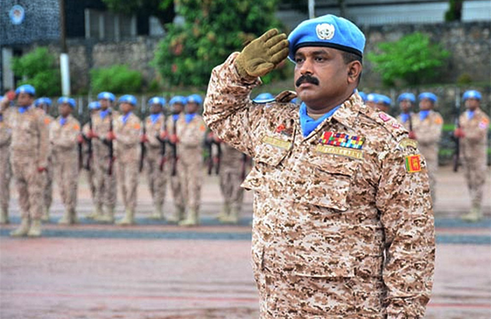 ශ්‍රී ලංකා සාමසාධක සෙන්පතියෙක් එක්සත් ජාතීන් ආපසු හරවා එවයි