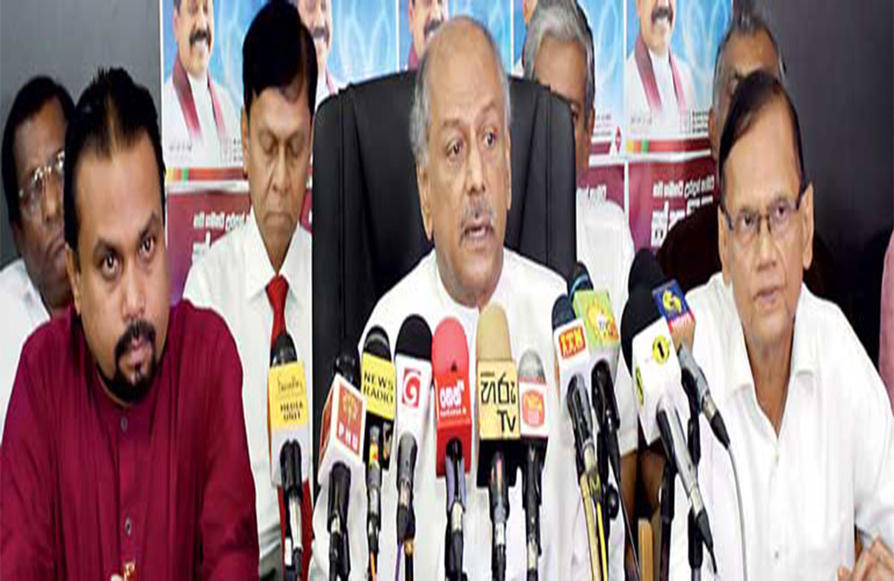 ශ්‍රේෂ්ඨාධිකරණයට දිගින් දිගටම බලපෑම් හරහා මහ මැතිවරණයකට !