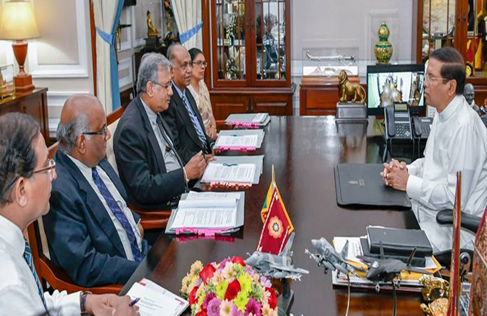 රාජපක්ෂලා සිරිසේනගේ අඩස්සියේ : ශ්‍රී ලන්කන් ගුවන් ජනාධිපති කොමිසමේ බලතල ඉහළට !