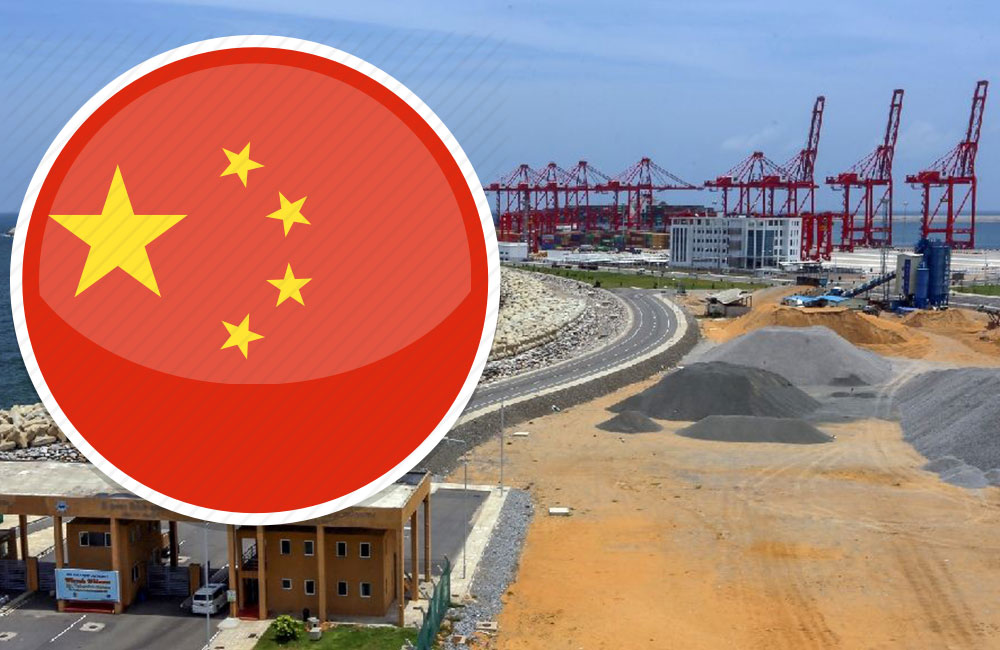 වරාය ඇතුළු සියළු කොන්ත්‍රාත් චීනයට : කොළඹ වරායෙන් වැඩ අල්ලයි !