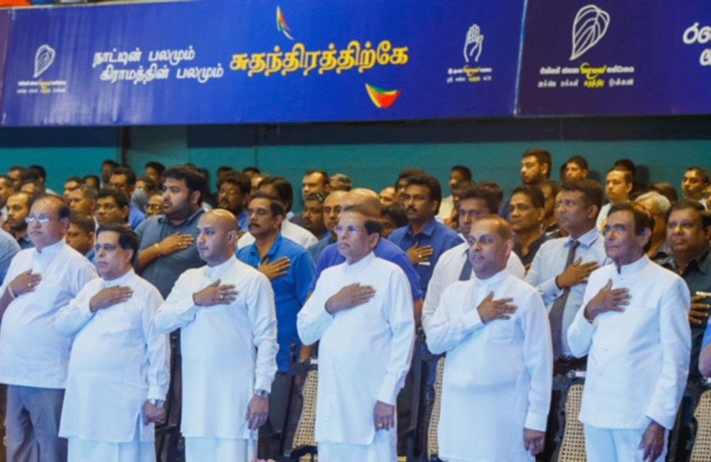 පළාත් පාලන මැතිවරණයේ  අපේක්ෂකයින් දැනුවත් කිරීම ජනපති ප්‍රධානත්වයෙන්